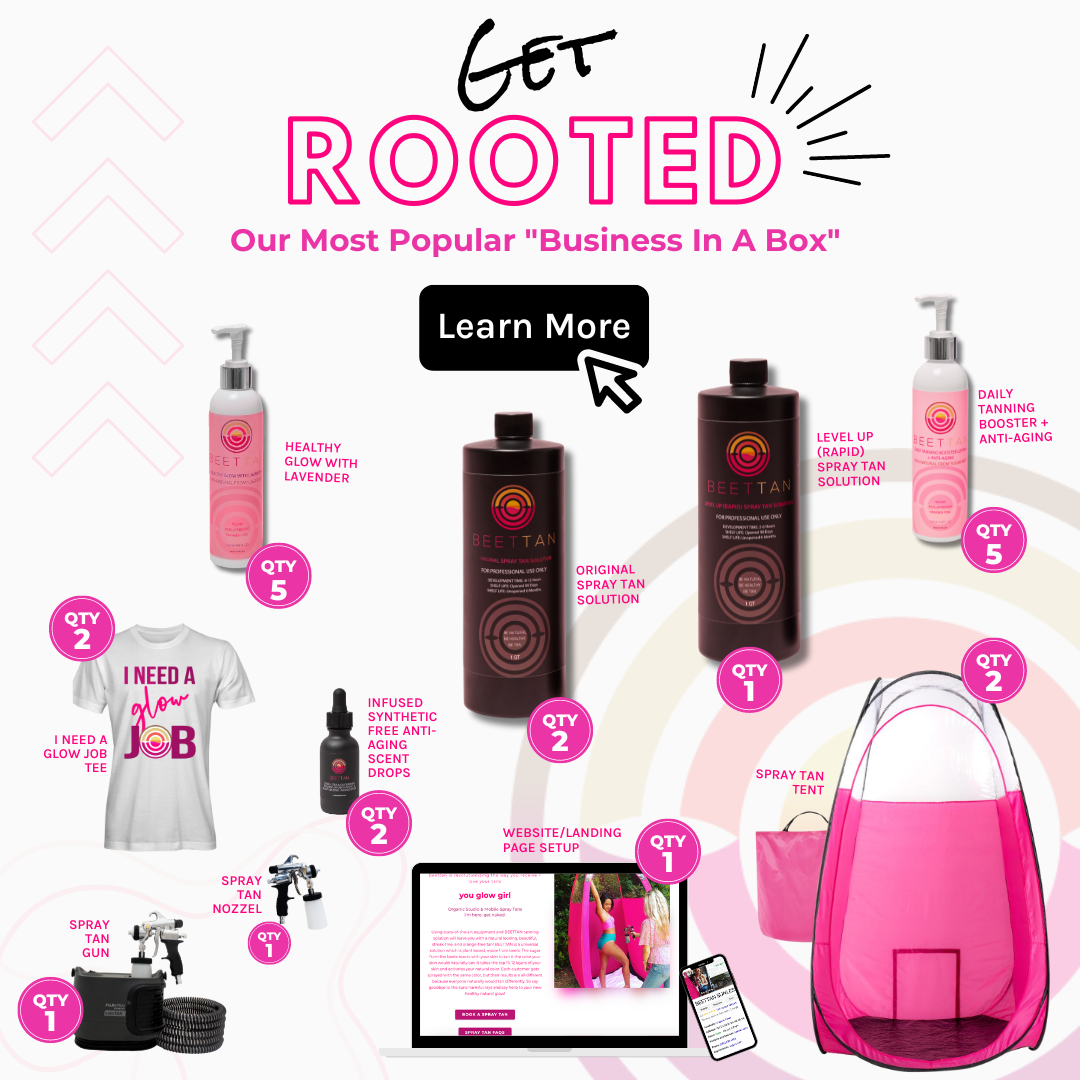 Spray Tan Certification Starter (Get Rooted Package) Premier