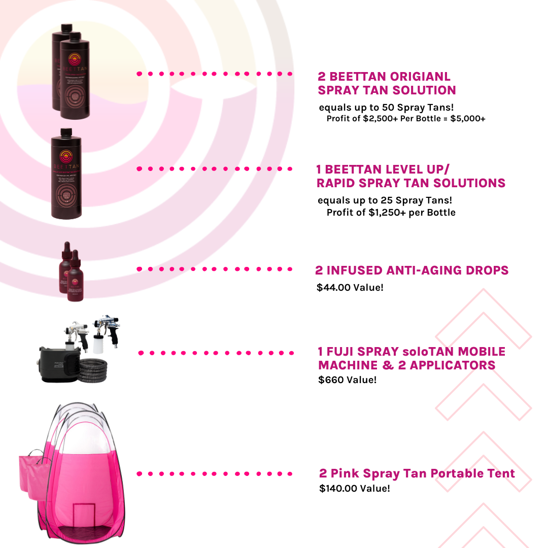 Spray Tan Certification Starter (Get Rooted Package) Premier