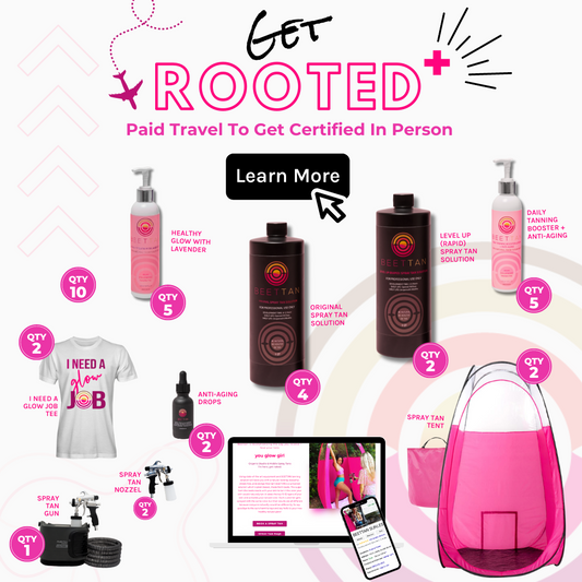 Spray Tan Certification Starter (Get Rooted Plus Package) Premier Pro