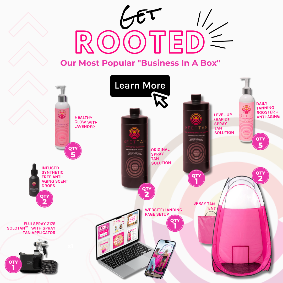 Spray Tan Certification Starter (Get Rooted Package) Premier