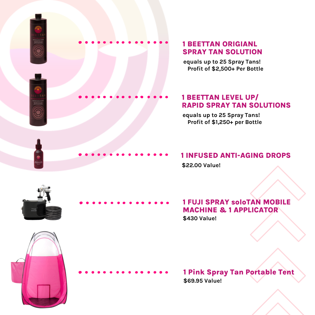 Spray Tan Certification Starter (Get Rooted Package) Premier